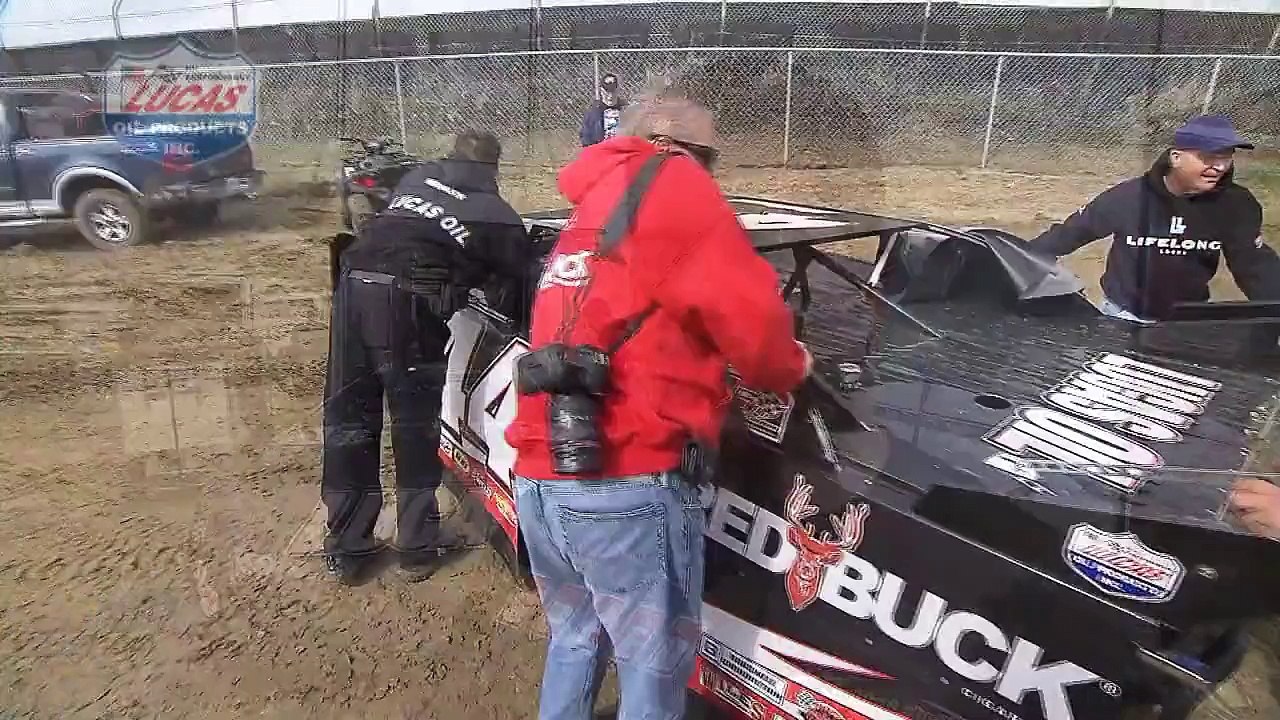 Lucas Oil Late Model Dirt East Bay Saturday Earl Pearson Jr and Scott Bloomquist interview
