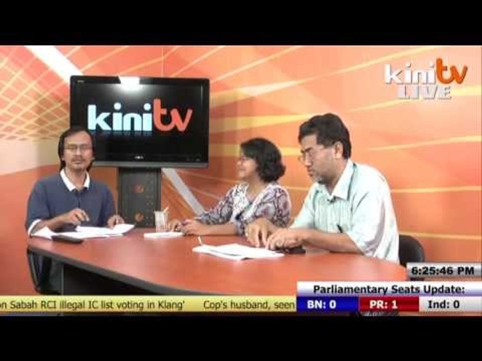 KiniTV's Live Election Report - 5pm