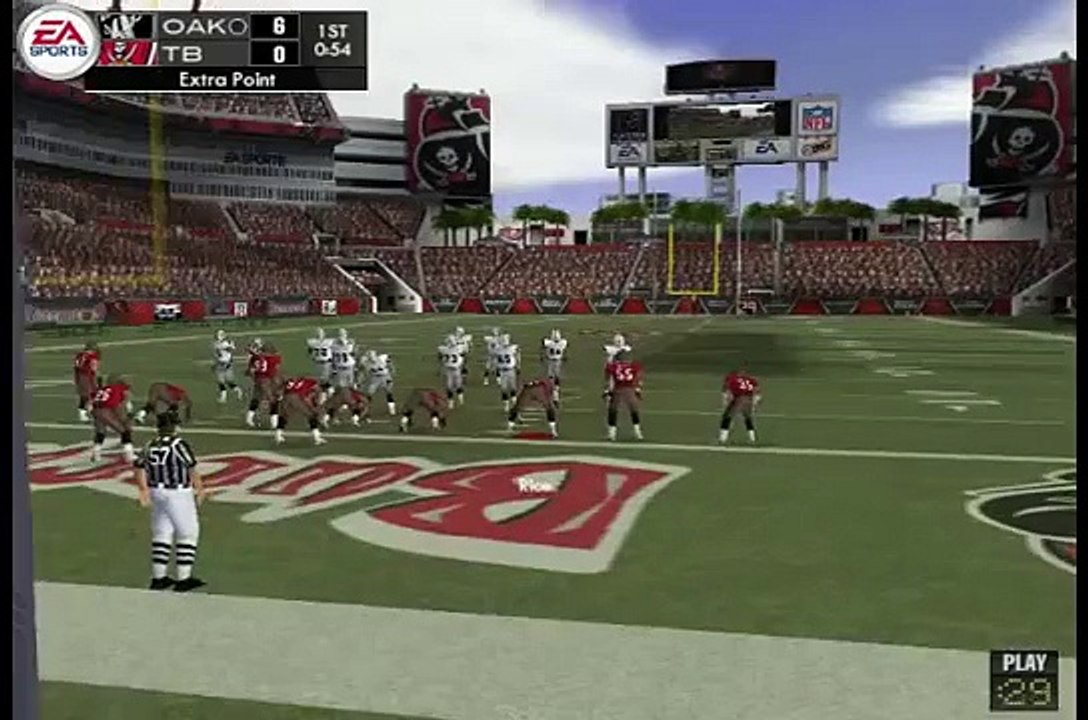 Fraps 3.0.2 Test 20: Madden NFL 2004 Demo Gameplay