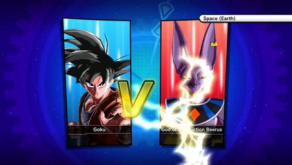 Dragon Ball Xenoverse (PS4): Offline Battle (Goku VS Beerus)