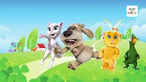 Finger Family Talking Tom Cartoon BOB THE BUILDER Family Nursery Rhymes Collection