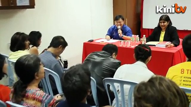 Ambiga attends BN event