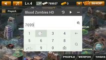 BLOOD ZOMBIES HD HOW TO HACK ANY WEAPON FOR FREE MAY 2015 NEW WAY OF HACKER 2015