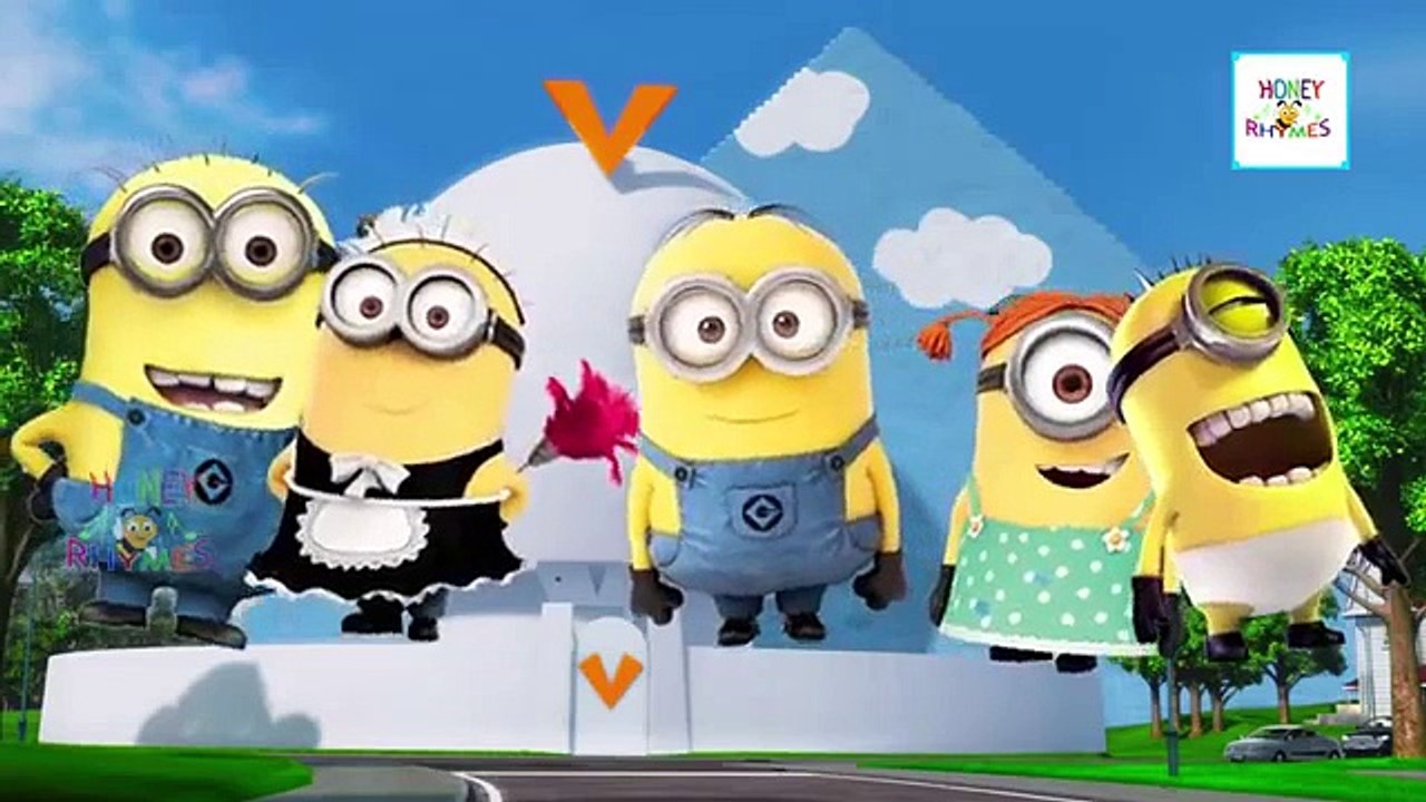 Despicable Me 2 Minions Cartoon Finger Family | Despicable Daddy Finger Songs | Finger Songs