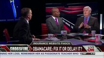 Crossfire: Governor Howard Dean and Chris Chocola discuss the Obamacare rollout (part2/3)