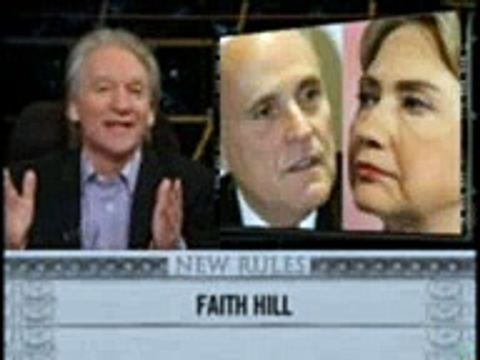 Values Voters - bill maher