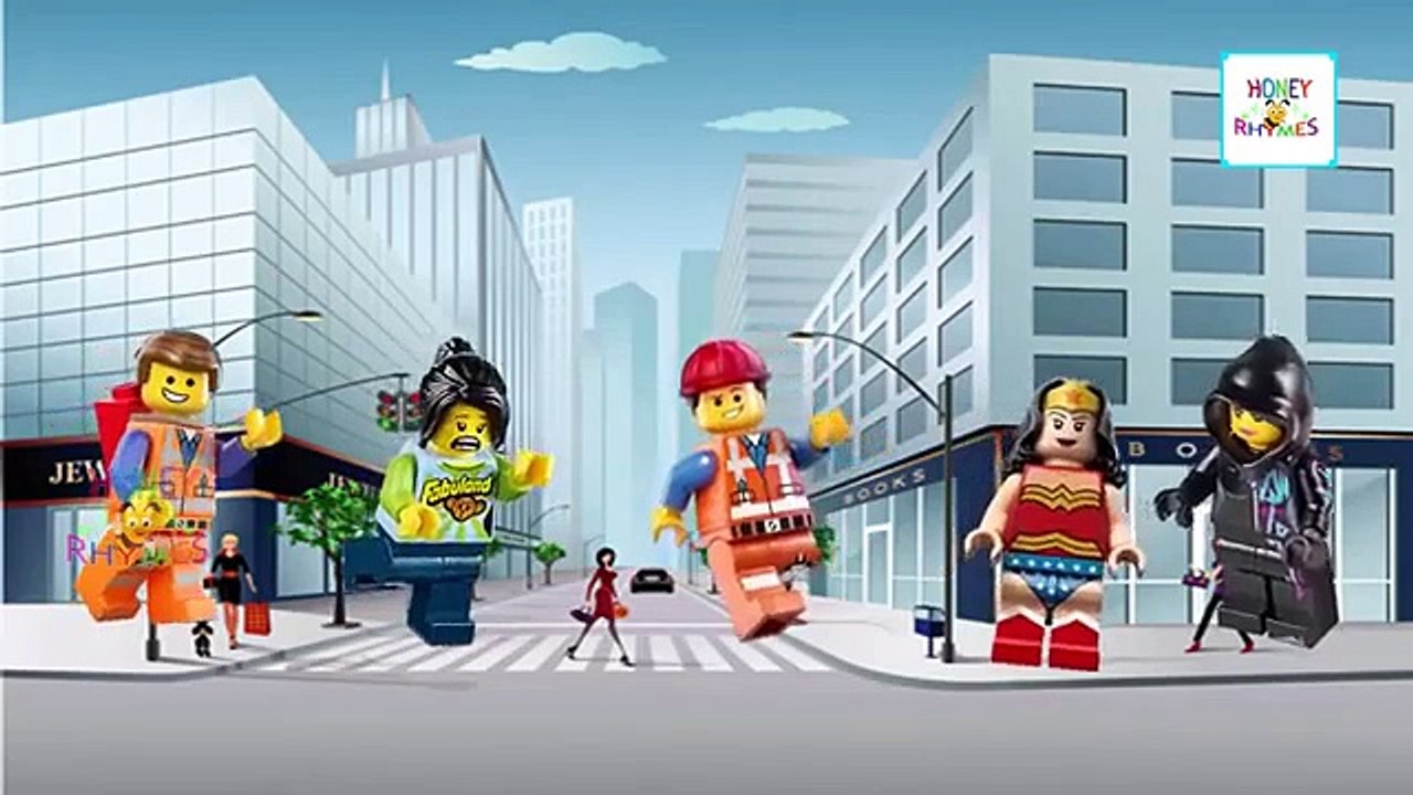 Lego City Finger Family Nursery Rhyme | Cartoon Animation Children Nursery Rhymes & Songs