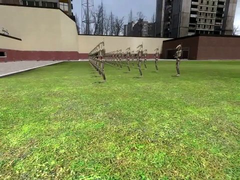 Gmod Star wars mod clone troopers vs droids