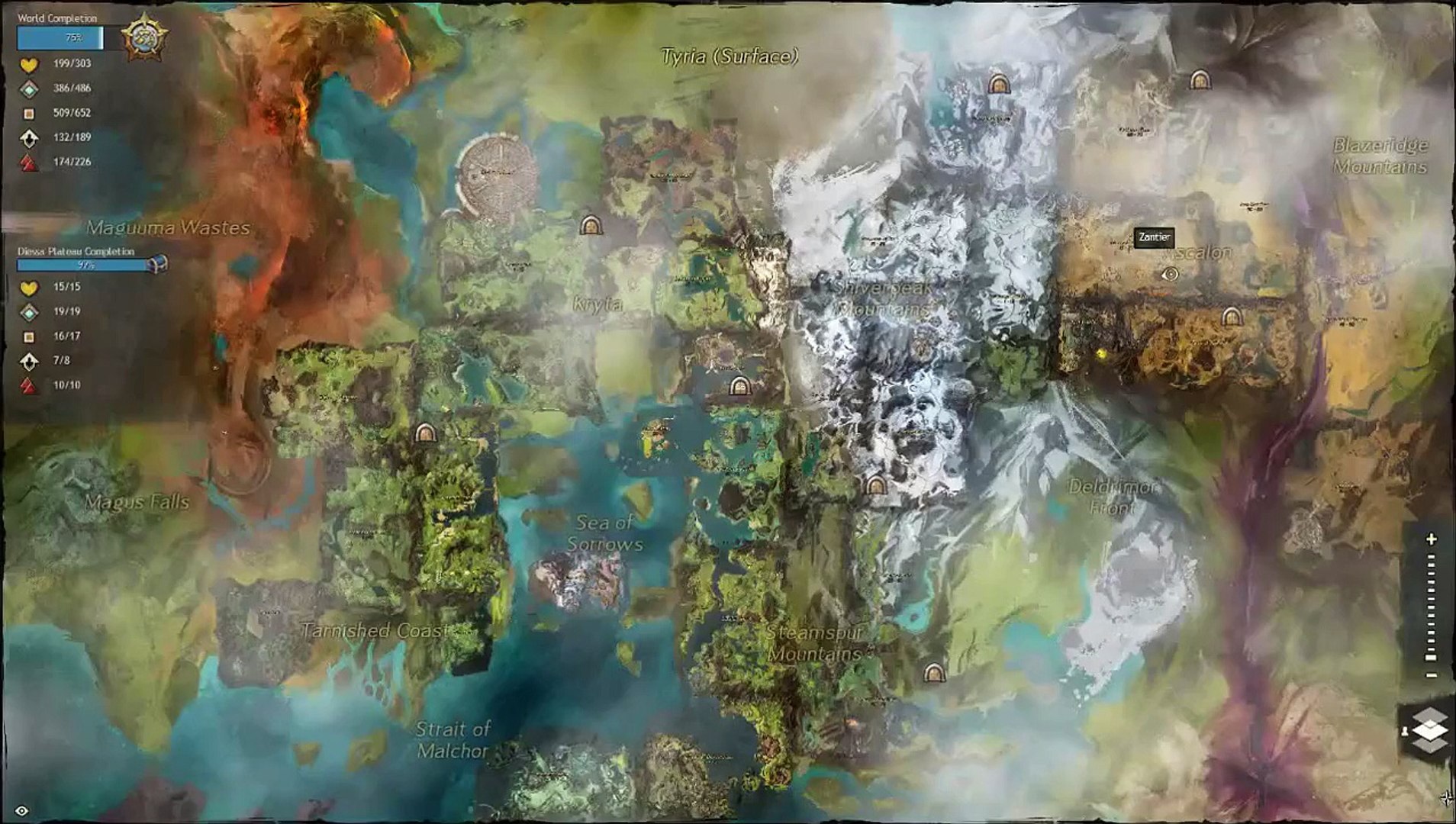 Guild Wars 2 - Jumping Puzzle - Diessa Plateau (Crimson Plateau) 