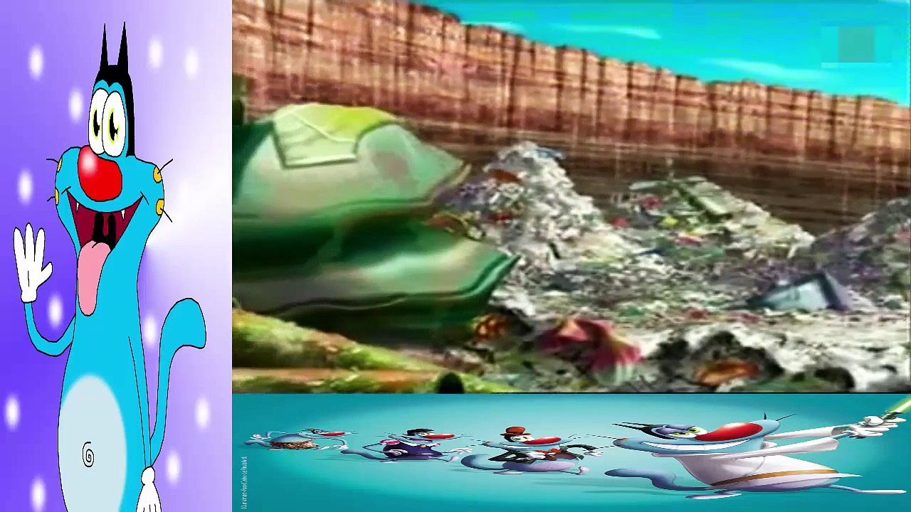 Oggy And The Cockroaches In Hindi Episodes - New Episode 2015 - What a dump