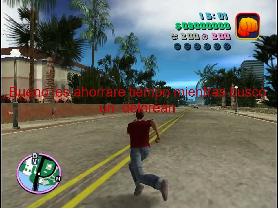 Como viajar en el tiempo y usar el Deloream en Vice city (Volver al Futuro Mod)