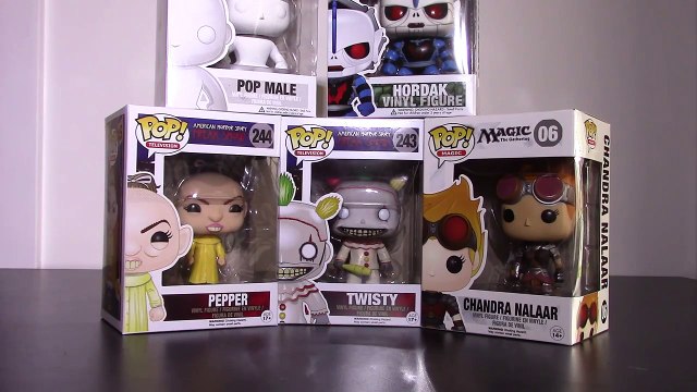 Funko Pop Vinyl Unboxing American Horror Story Master of the Universe Magic the Gathering