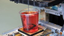 3d printer that prints figures in jello shots