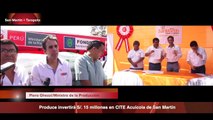 Produce invertirá S/. 15 millones en CITE Acuícola de San Martín