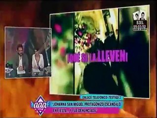 Johanna San Miguel: Testigo de agresión habla contra animadora