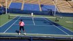 Serena Williams, Sloane Stephens Practice @ UCLA