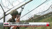 N. Korea's loudspeaker campaign not effective: Experts