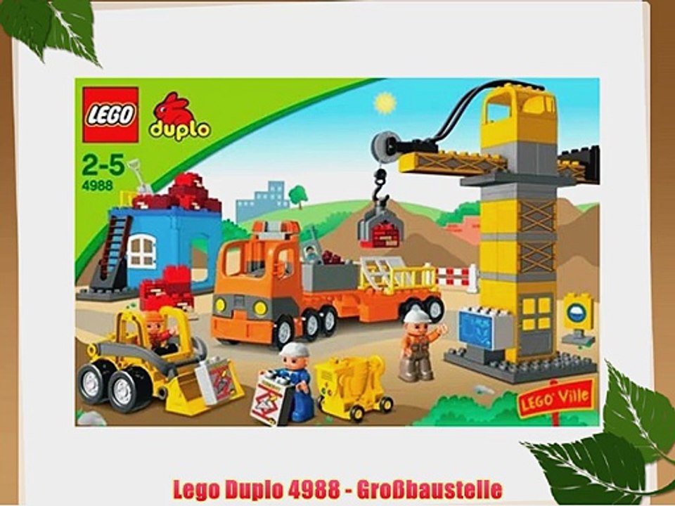 Lego Duplo 4988 - Gro?baustelle