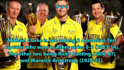 Tribute to Michael Clarke   Career look back by the numbers