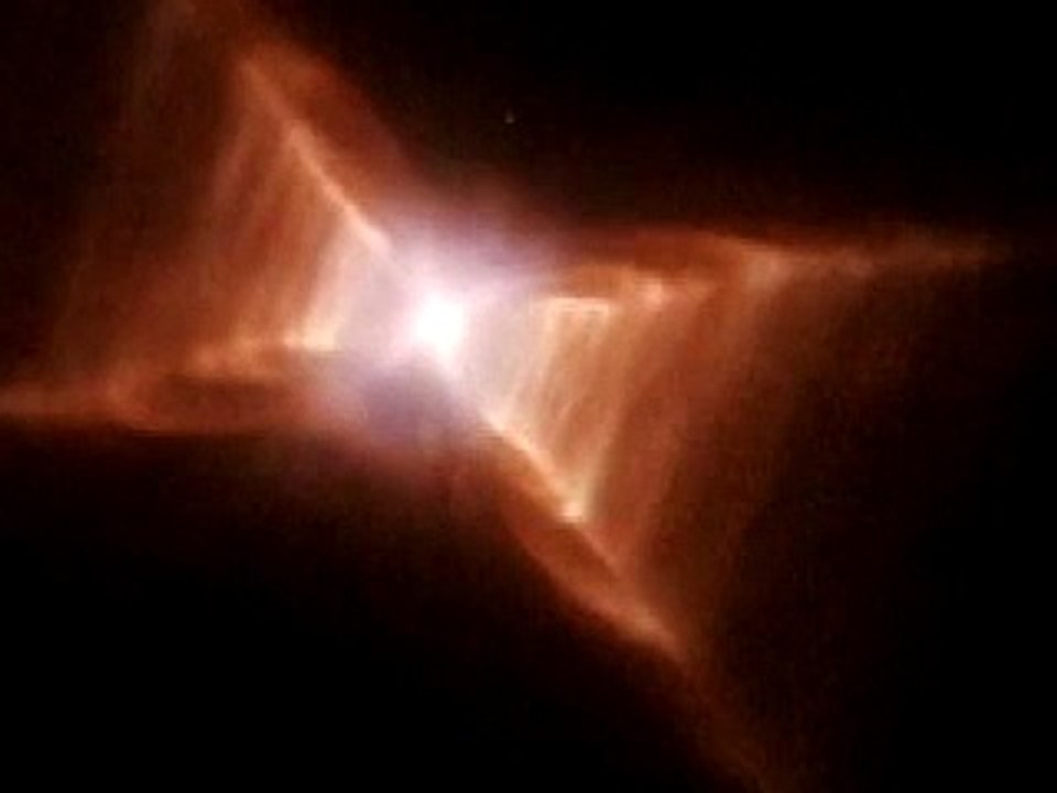HD 44179 Red Rectangle Protoplanetary Nebula, zoom animation
