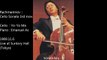 Rachmaninov：Cello Sonata 3rd mov.／Yo-Yo Ma & Emanuel Ax (1989 LIVE)