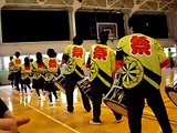 Traditional Japanese Dance/drums at Takko High School, Japan