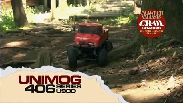 Tamiya #58414 1/10 CR-01 Mercedes-Benz Unimog 406 U900 Rock Crawler