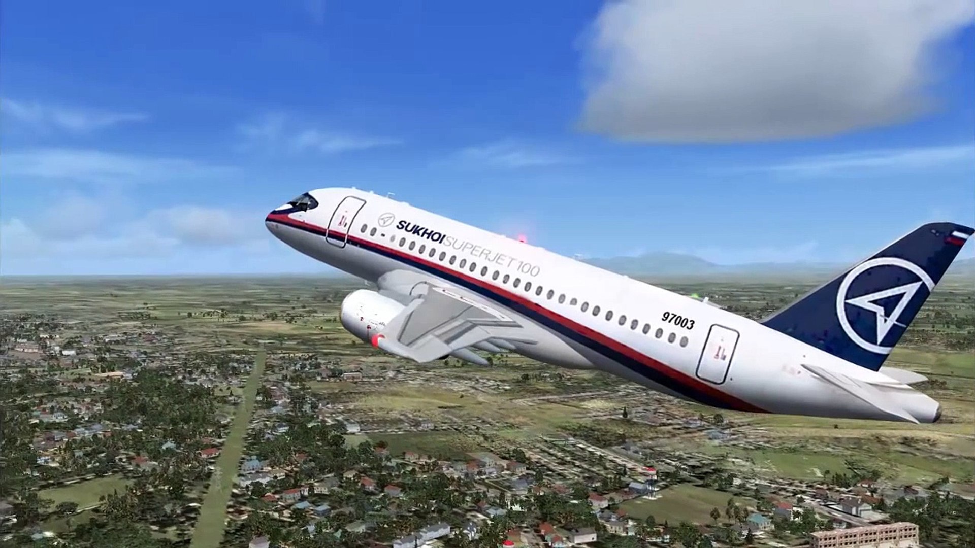 Sukhoi Superjet 100 Mount Salak Crash Simulation Final Version Video Dailymotion