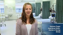 Bachelor of Nursing (Study Abroad) student speaks - Edith Cowan University (Norwegian Version)