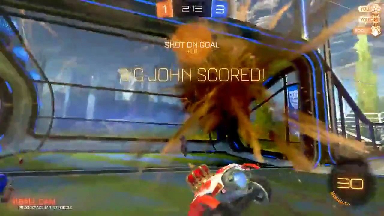 Rocket League Funny Moments (Animal abuse, Moaning, Best save ever?)