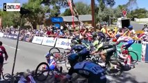 Funny Videos Fail 2015 Cycling Crash at Tour Down Under