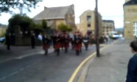 Lord Mayor of Bradford's Civic Service: Pipes and drums at the end of the Lord Mayor's procession