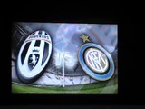 Juventus - Inter 2-0 - Formazioni   coreografia spettacolo