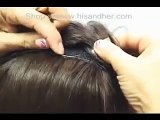 His & Her Hair | How to attach Natural Part Mesh closure at www.hisandher.com