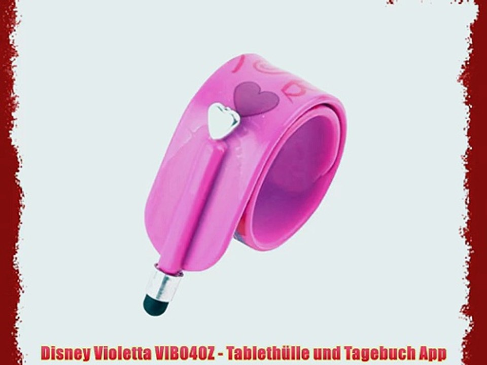 Disney Violetta VIB040Z - Tableth?lle und Tagebuch App