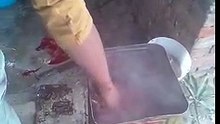 Indian chicken cutting style