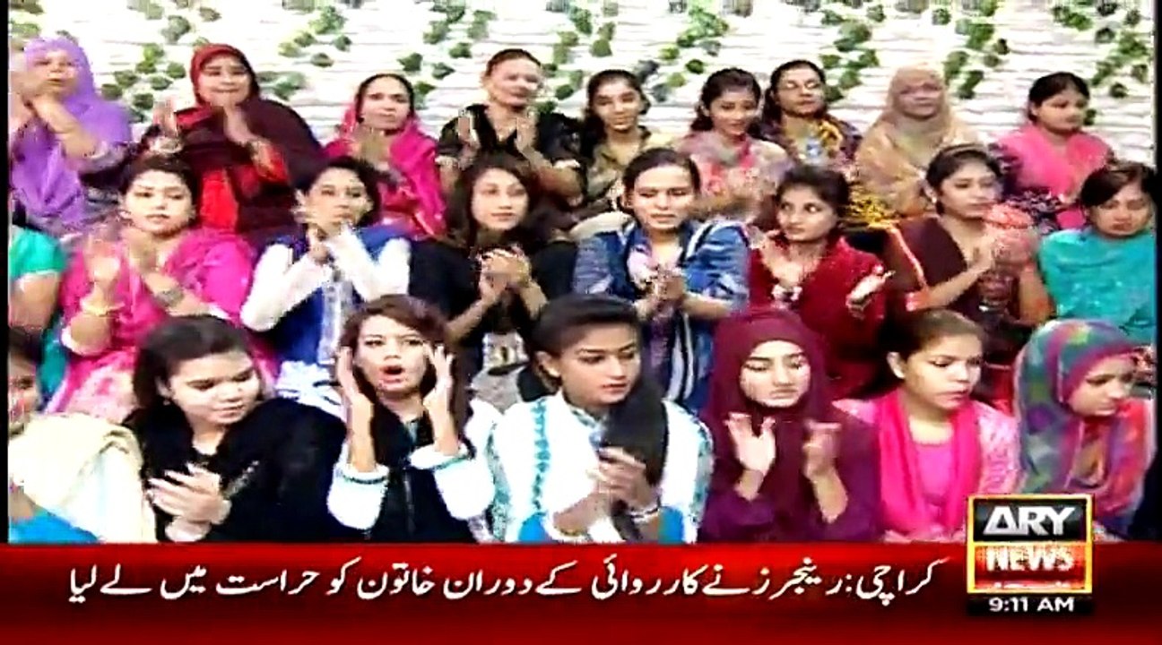 The Morning Show With Sanam Baloch on ARY News Part 1 - 18th August 2015
