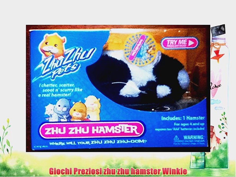 Giochi preziosi zhu zhu hamster winkie