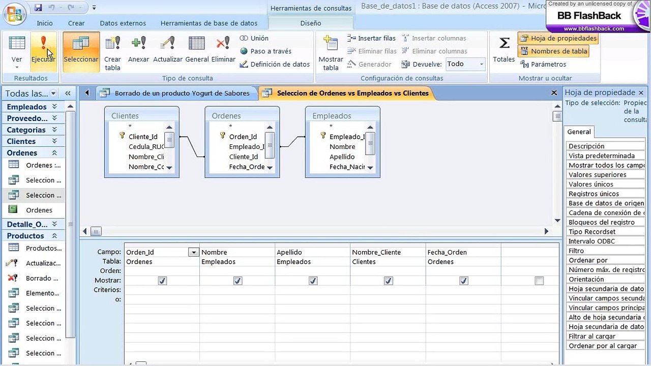 Tutorial y ejercicios Microsoft Access en español Parte 2/2