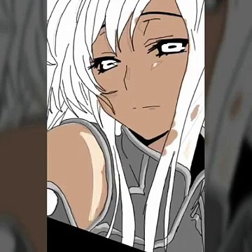 Speed drawing. Drawing anime girl. SketchBook pro