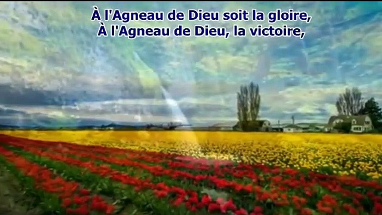 A L'AGNEAU DE DIEU soit la gloire Apocalypse 5 Le Messie seul digne