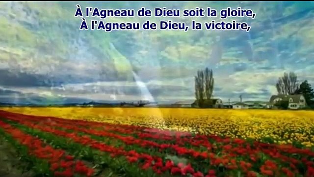 A L'AGNEAU DE DIEU soit la gloire -Apocalypse 5 Le Messie seul digne ouvrir le livre -chant chrétien