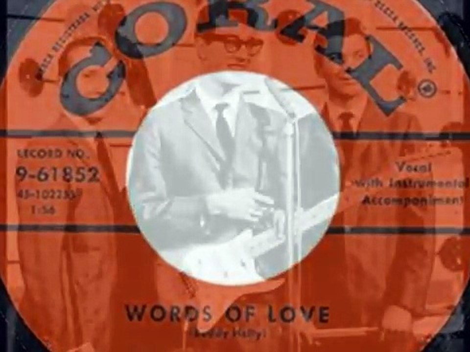 Buddy Holly Words Of Love
