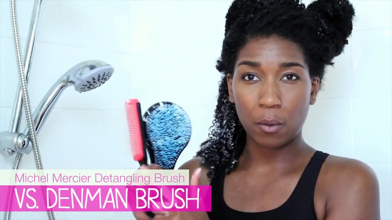 Michel Mercier Detangling Brush Vs Denman Tangle Teezer Thick