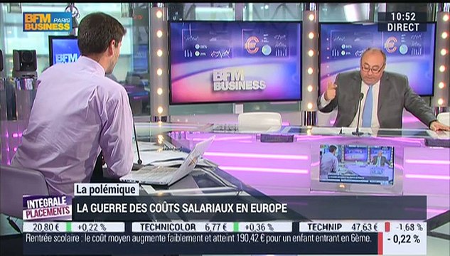 Emmanuel Lechypre: Les pays du coeur de la zone euro se livrent la bataille des coûts salariaux - 18/08