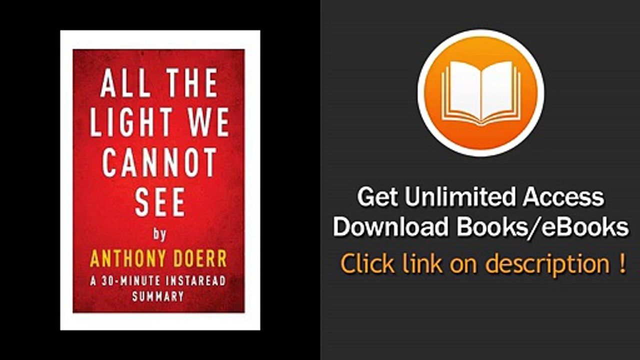 All The Light We Cannot See[ALL THE LIGHT WE CANNOT SEE][Paperback] EBOOK (PDF) REVIEW