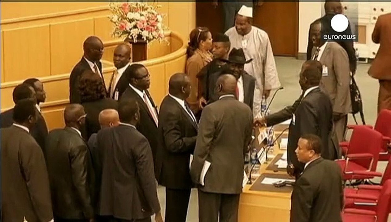 Gobierno y rebeldes de Sudan del Sur firman un preacuerdo de paz