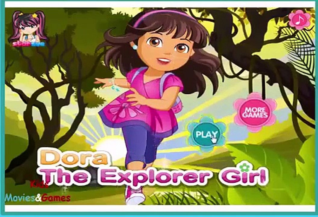 BABY KRISSY BATHING DRESS-UP GAME FOR GIRLS dora the explorer - Cartoon Full Episodes - ba