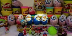 Kinder Surprise Eggs! Lego Surprise Bags! Disney Planes Frozen Kinder Joy Opening Huevos Sorpresa