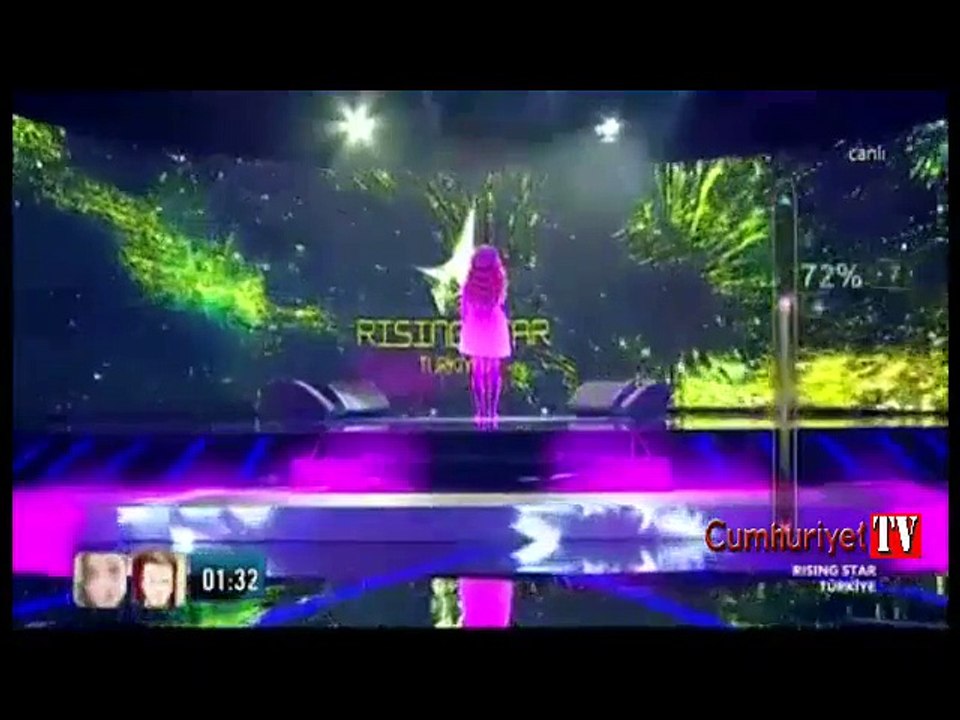 Engelli yarışmacı performansıyla büyük alkış aldı